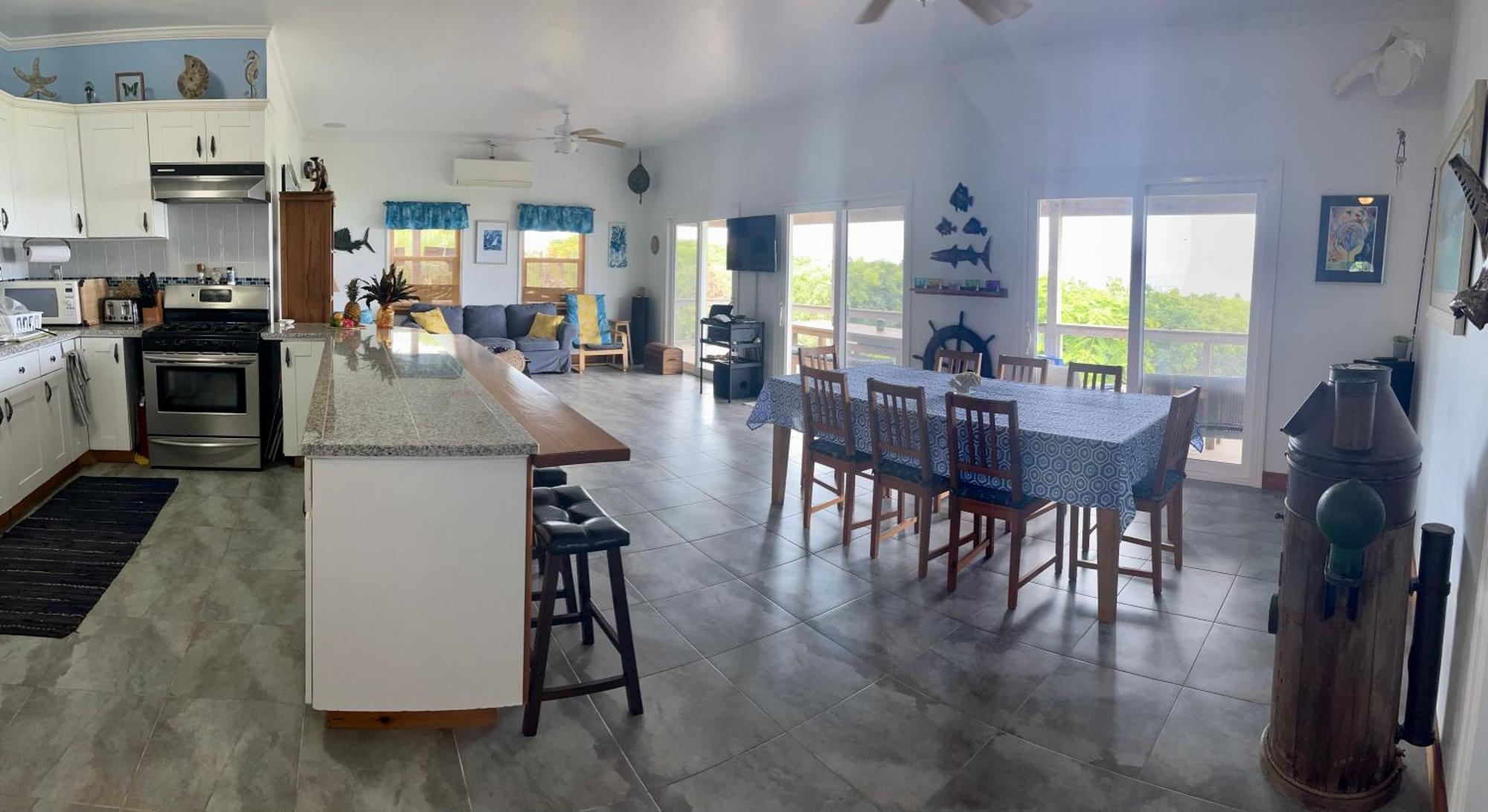 House Of Blue At Turtle Cove Long Island Bahamas Villa Bagian luar foto