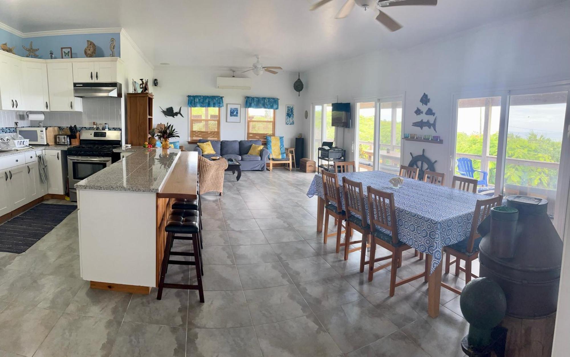 House Of Blue At Turtle Cove Long Island Bahamas Villa Bagian luar foto